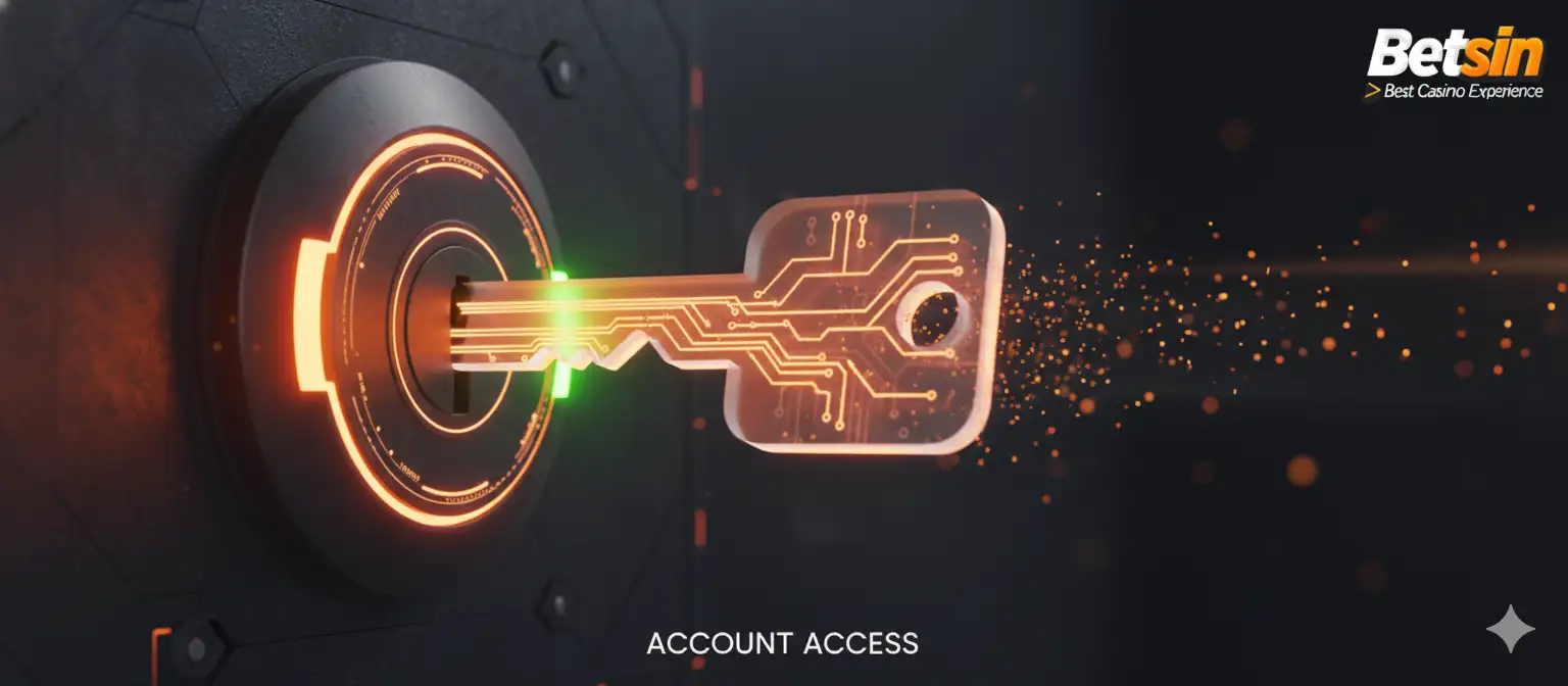 Digital Key Unlocking Account Access