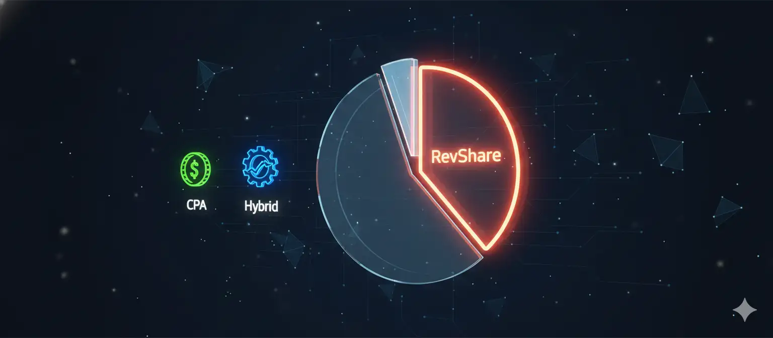Affiliate Revenue Models: RevShare, CPA, Hybrid