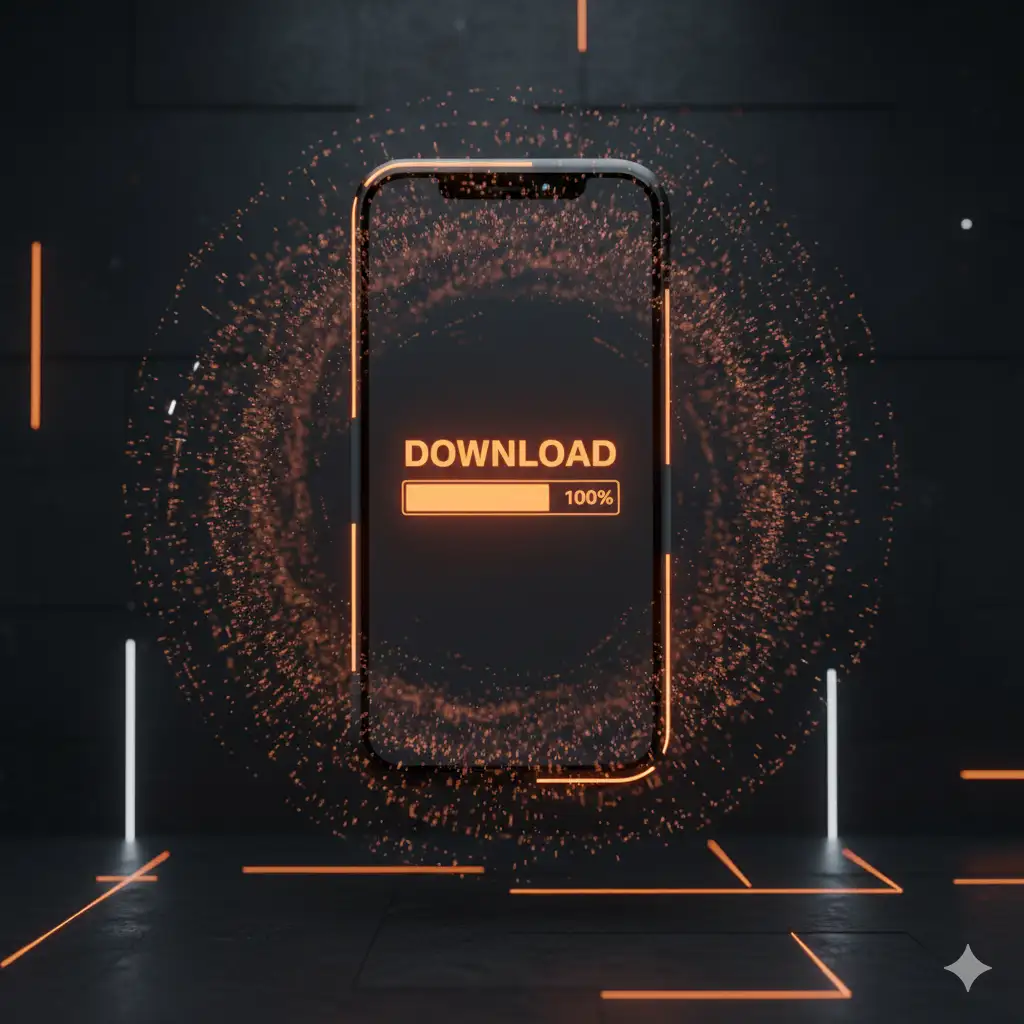 Betsin Mobile App Download Interface 3D Visualization