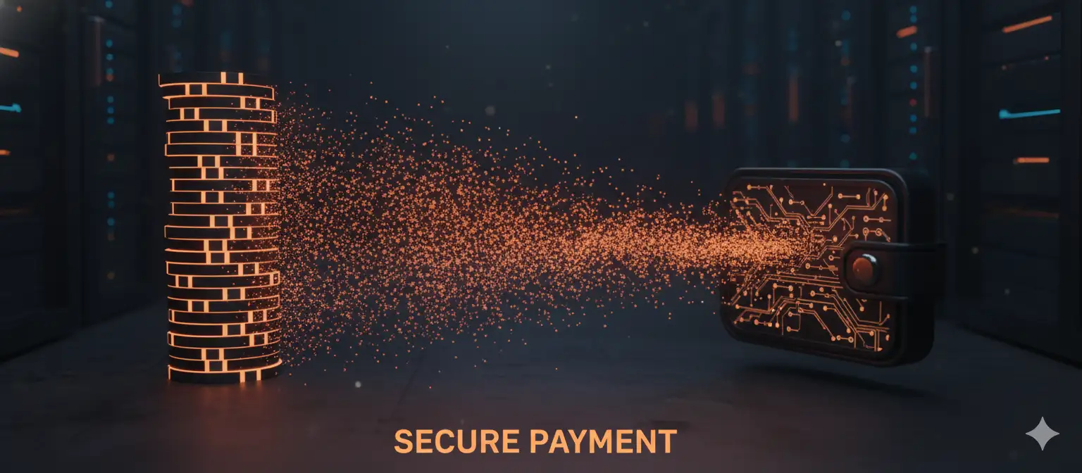 Casino Chips Dissolving into Digital Transaction Stream