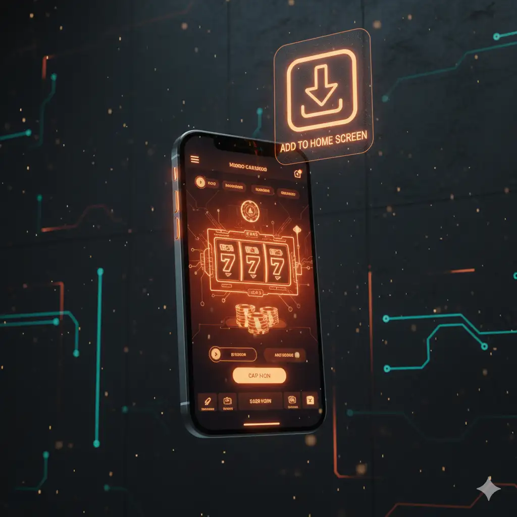 Betsin iOS PWA Interface on iPhone