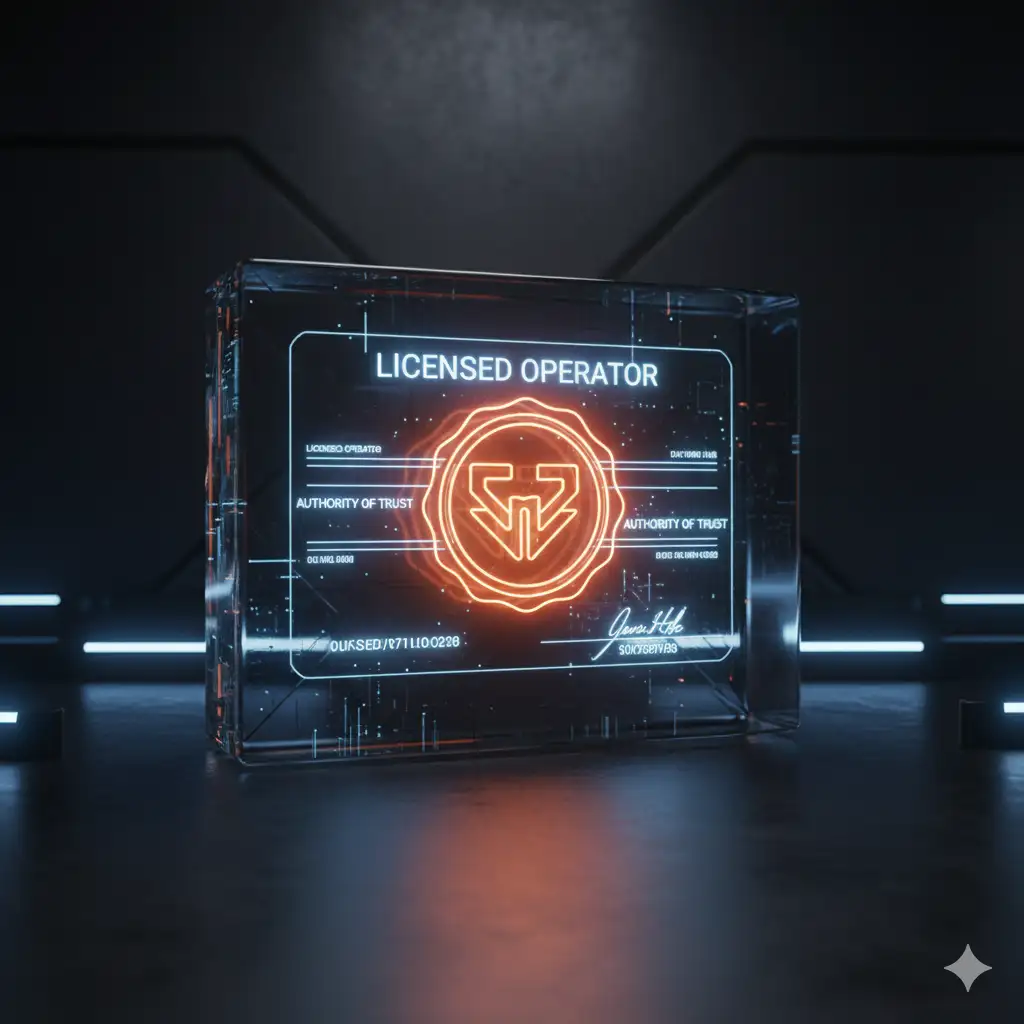 Betsin Official License Holographic Certificate