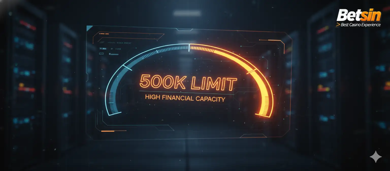 Digital Gauge Showing Maximum VIP Withdrawal Limit